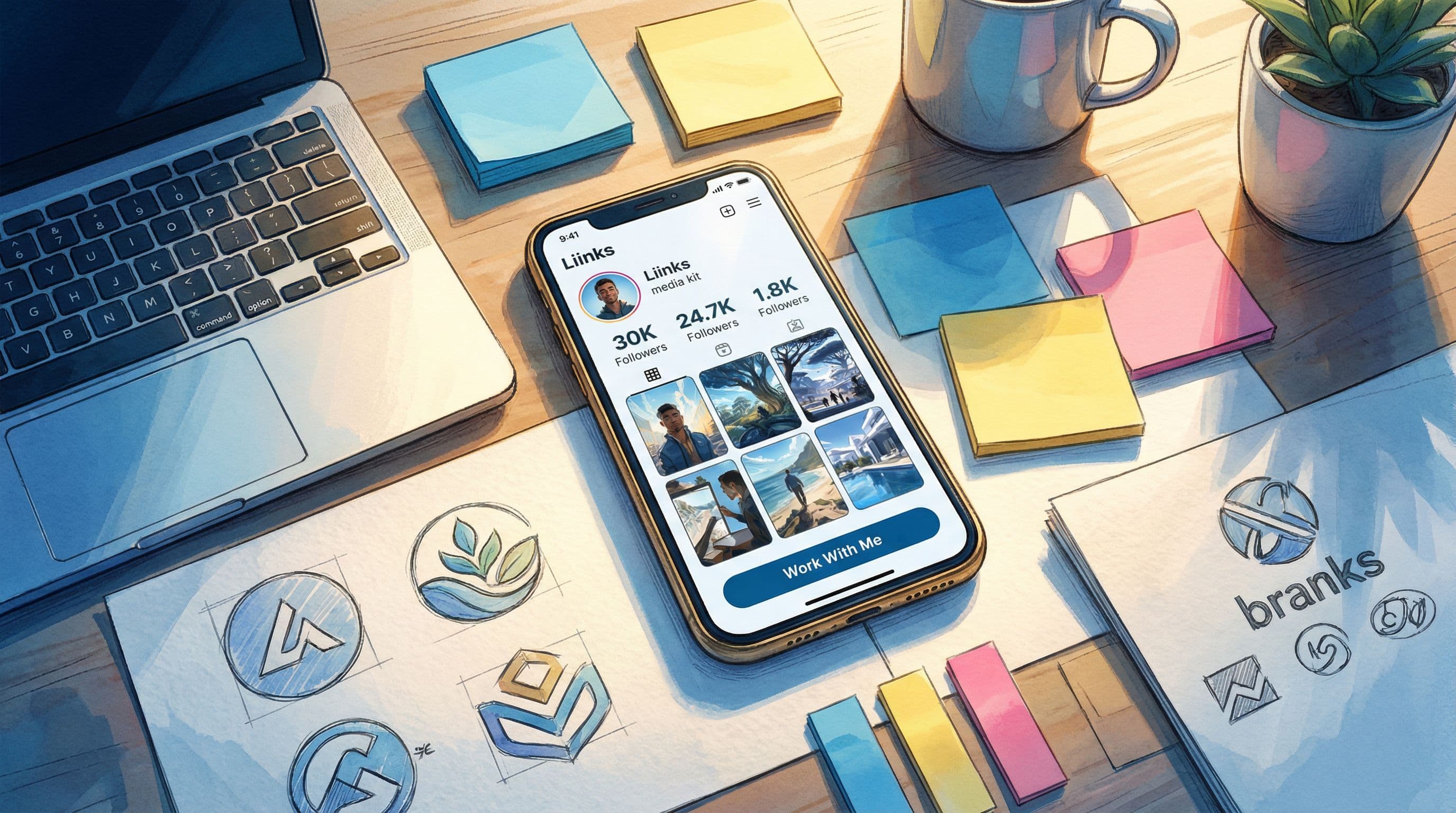 Screenshots, Not Spreadsheets: How to Build a Liinks Media Kit Brands Can Skim in 30 Seconds