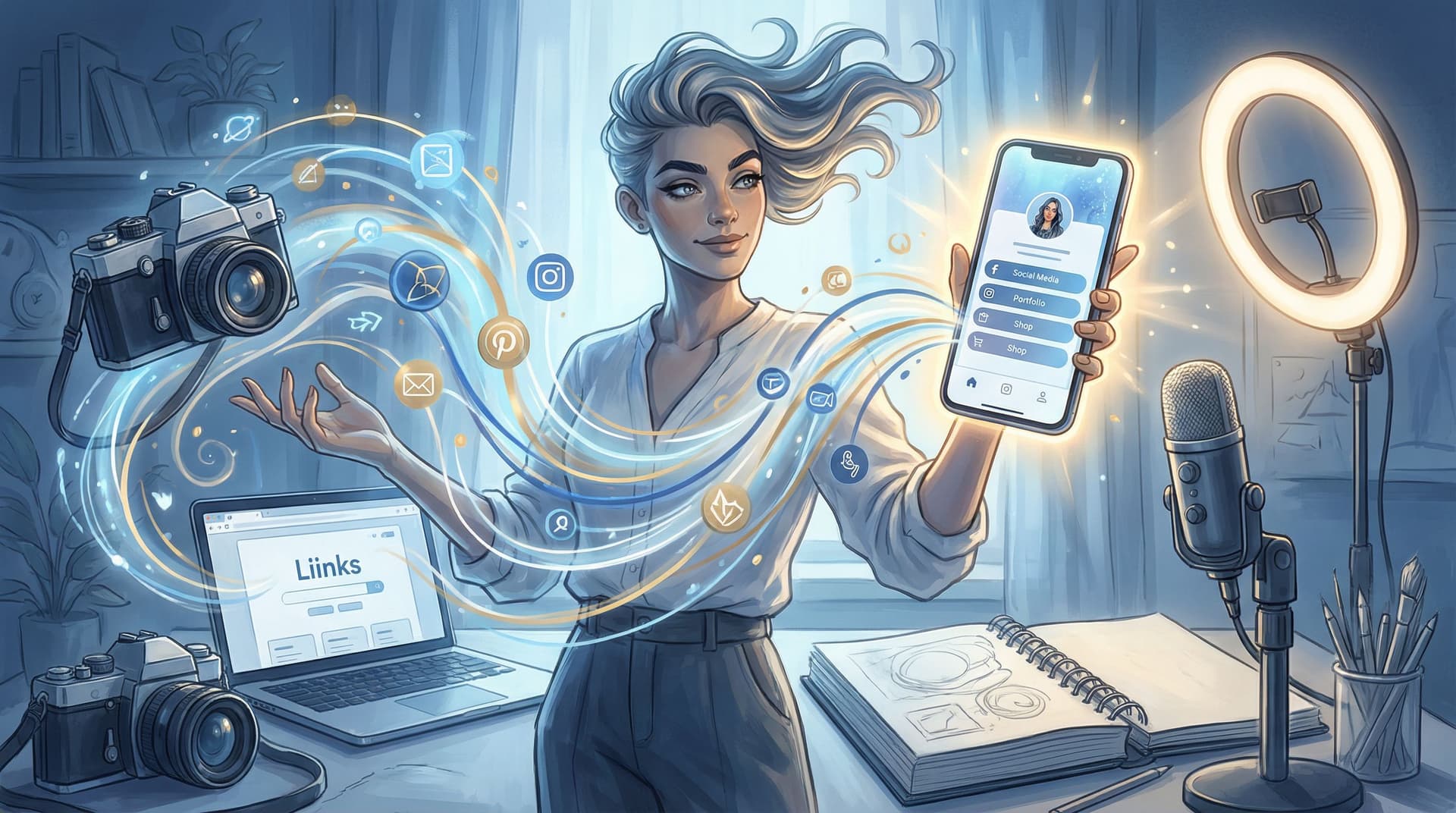 The Multi-Passionate Creator’s Map: Structuring One Liinks Page When You Do… Everything