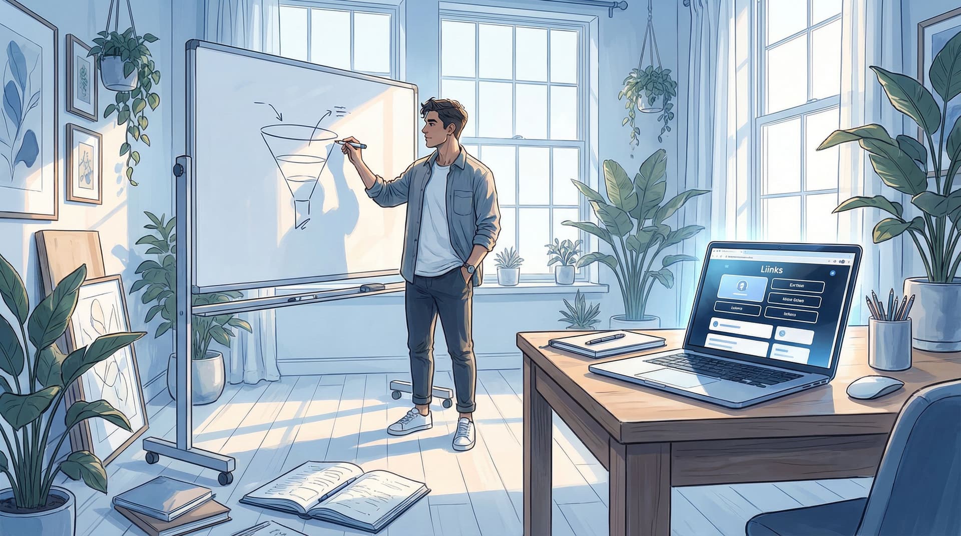 Link-in-Bio for Tiny Teams: How Solo Founders and Small Shops Can Run ‘Big Brand’ Funnels with Liinks