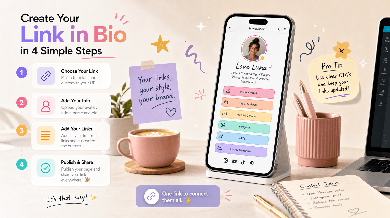 How to Make Custom Instagram Fonts for Free With the Liinks Instagram Fonts Generator